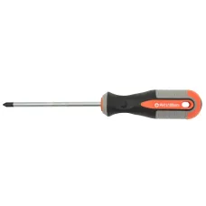 Отвертка стержневая крестовая ROUND GRIP, PH1x100 мм