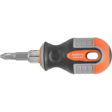 Отвертка стержневая двусторонняя ROUND GRIP, РН2,SL6x38 мм