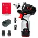 Гайковерт IMPACT аккум. бесщеточный P.I.T. PIW12K-120A/2 (12В, 120Нм, 3ск, кв. 3/8, 2 акб 2Ач, ЗУ)