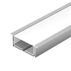 Профиль с экраном SL-LINIA88-F-2500 ANOD+OPAL (ARL, Алюминий)