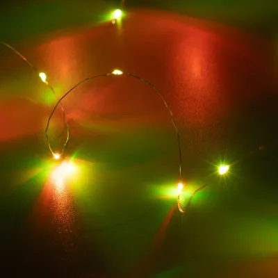 Светодиодная гирлянда ARD-DEW-HOME-2000-CLEAR-20LED-STD RGB, 3 В, Battery Pack, IP20