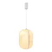 Светильник SP-SETA-HANG-L410х300-7W Warm2700 WH, 320 deg, 230V, IP20, Натуральный шелк, 3 года