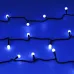 Гирлянда светодиодная декоративная ARD-BALL-CLASSIC-D13-10000-BLACK-100LED BLUE 230V, 7W ARDCL, IP65