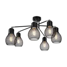 Люстра Kaisa E27х6 60Вт IP 20 Freya FR5069PL-06B