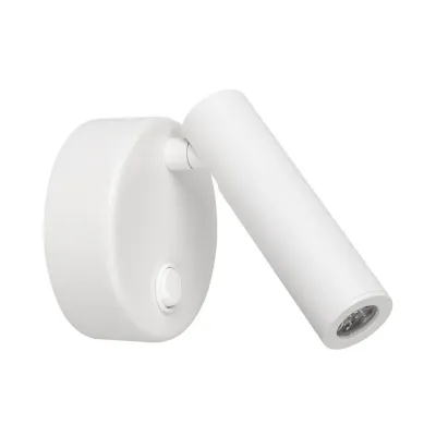 Светильник SP-BED-R90-3W Warm3000 (WH, 20 deg, 230V) (ARL, IP20 Металл, 3 года)