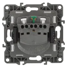 12-2101-01 ЭРА Розетка 2P+E Schuko, 16A-250В, IP20, Эра12, белый (10/100/2800)
