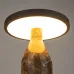 Светильник SP-CROOD-TAB-R22.5x24-7W Warm3200-MIX CF-BK, 140 deg, 230V, IP20, мрамор, 5 лет