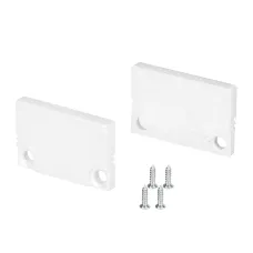 Заглушка SL-SLIM20-H13 WHITE глухая (Пластик)