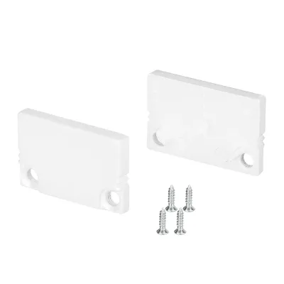 Заглушка SL-SLIM20-H13 WHITE глухая (Пластик)