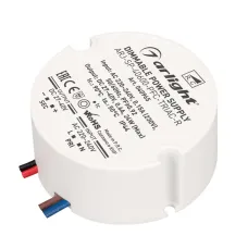 Блок питания ARJ-SP-40600-PFC-TRIAC-R (24W, 27-40V, 600mA) (IP44 Пластик, 5 лет)