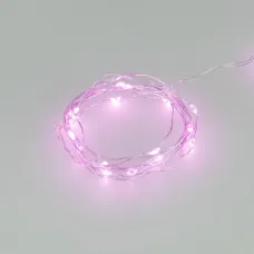Гирлянда светодиодная ARD-DEW-HOME-2000-CLEAR-20LED-STD Purple 3V, Battery Pack Ardecoled, IP20