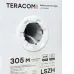 Витая пара TERACOM PRO Cat6 U/UTP 4 пары solid 23AWG оболочка LSZH нг(А)-HF цвет серый (упак 305м)