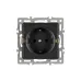 Механизм электрической розетки SCT-GP-MEU-PL-BK 250V, 16A