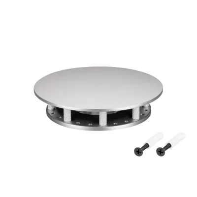Крепление MOONLIGHT-BASE-ROUND-D18-S Silver, металл