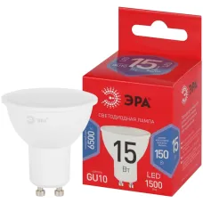 Лампа светодиодная LED 15Вт 1500Лм 6500К GU10 софит RED LINE MR16-15W-865-GU10 R