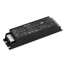 Декодер INTELLIGENT SMART-DMX512-304-83-RDM-SUF Black (12-48V, 4x8A, RJ-45) (IARL, IP20 Металл, 5 лет)