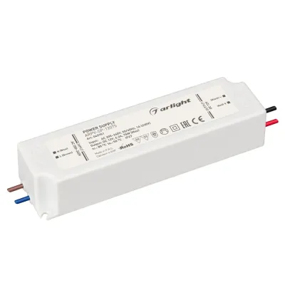 Блок питания ARPV-SP-12075 (12V, 6.3A, 75W) (IP67 Пластик, 5 лет)
