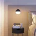 Cветильник SP-EMISFERO-HANG-BUILT-R150-11W Warm3000, BK, 170 deg, 230V, IP20, Металл, 3 года