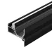 Профиль STRETCH-20-WALL-D-SIDE-2000 BLACK (Алюминий)
