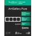 ARTGALLERY PURE 4-постовая РАМКА, МАТОВОЕ ОРГАНИЧЕСКОЕ СТЕКЛО БЕЛЫЙ