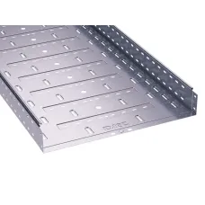 Лоток перфорированный 600х100 L3000, цинк-ламельный