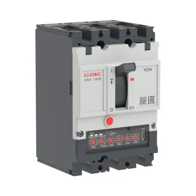 Выключатель автоматический YON pro MNX160M 3P 160 A 100 kA при AC415V расцепитель ETE