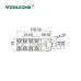 Распределительная коробка M8-A3-8K3P-3.0PUR/GY (PNP)