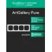 ARTGALLERY PURE 4-постовая РАМКА, МАТОВОЕ ОРГАНИЧЕСКОЕ СТЕКЛО БЕЛЫЙ