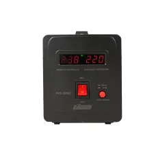 Стабилизатор напряжения POWERMAN AVS 2 000E Black для ПК, ТВ и другой техники, для котла