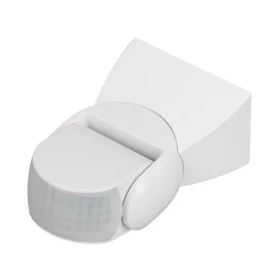 Датчик движения NAVE-PIR-SURFACE-300W-WH 230V, 1.3A, MULTI ARL, IP65 пластик, 5 лет
