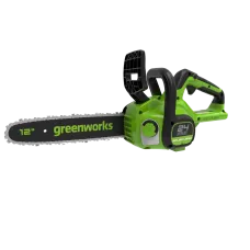 Цепная пила аккумуляторная Greenworks GD24CS30, 24V, 30см, бесщеточная, c 1хАКБ 2 Ач и ЗУ (2007007UA)