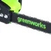 Цепная пила аккумуляторная Greenworks GD40CS20X, 40V, 40 см, 2000 Вт, бесщеточная,   без АКБ И ЗУ (2008807)
