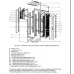 Шкаф Racknet S3000 47U 800 x 1000, передняя дверь стеклянная одностворчатая, задняя дверь металлическая двустворчатая, черный