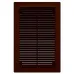 Решетка вентиляционная Р сетка разъемная 200х300 пластик Brown ERA