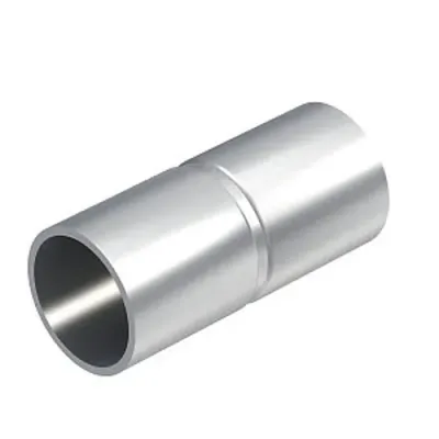 Муфта соединительная алюминиевая без резьбы, для труб D=20 мм (SV20W ALU)