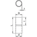 Муфта из нержавеющей стали ?25 мм (SV25W A4)