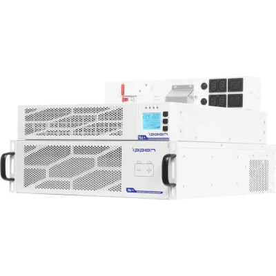 Источник бесперебойного питания Online 6000 ВA/ 6000 Вт, 1Ф/1Ф, Rack/Tower, с натриевыми АКБ 12 В, 4x6.4Ач, EPO, RS-232, USB