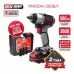Гайковерт IMPACT аккум. бесщеточный P.I.T. PIW20H-300B/1 (20В, 300Нм, 1/2+HEX 1/4, 1х2Ач, ЗУ,кейс)