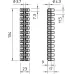 Колодка клеммная 2,5-10,0 мм?, 12 пар, 57 А, полипропилен, белая (76 CE WS/EKL 2 S)