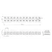 Колодка клеммная 4,0-16,0 мм?, 12 пар, 76 А, полипропилен, белая (78 CE WS/EKL 3 S)