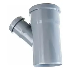 PRO AQUA Тройник канализационный (полипропилен) 75x50/45