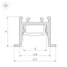 Профиль SL-COMFORT-2316-F-2000 ANOD BLACK (ARL, Алюминий)