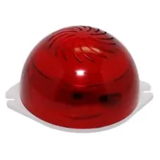 Оповещатель светозвуковой Филин красный IP41