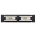 Патч-панель настенная TERACOM PRO Cat.5E неэкранированная UTP 12 портов RJ-45 Dual IDC