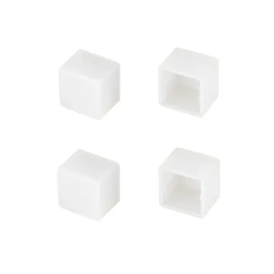Заглушка WPH-FLEX-1616 WHITE глухая (Пластик)