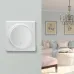 Переключатель одинарный, цвет белый (серия Florence)