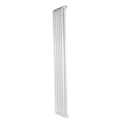 RST-217508-020 ROMMER RST 2175/08 радиатор стальной 2 трубчатый нижнее правое подключение RAL9016 (в комплекте 4 кронштейна)