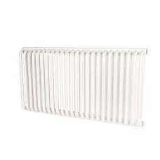 RST-205024-010 ROMMER RST 2050/24 радиатор стальной 2 трубчатый боковое подключение RAL9016 (в комплекте 4 кронштейна)