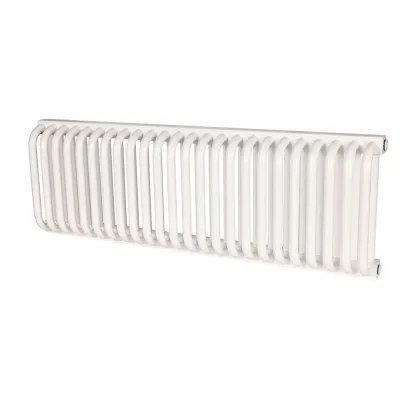 RST-203024-010 ROMMER RST 2030/24 радиатор стальной 2 трубчатый боковое подключение RAL9016 (в комплекте 4 кронштейна)