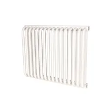 RST-205016-010 ROMMER RST 2050/16 радиатор стальной 2 трубчатый боковое подключение RAL9016 (в комплекте 4 кронштейна)